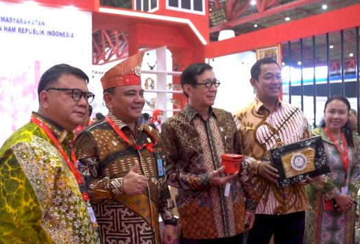 Pameran Produk Narapidana Meriahkan Temu Bisnis Tahap VI Tahun 2023 Indonesia Catalogue Expo and Forum  