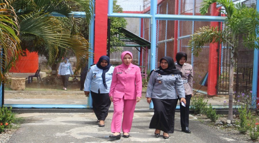 Lapas Perempuan Sigli Terima Kunjungan Ketua Bhayangkari Cabang Pidie