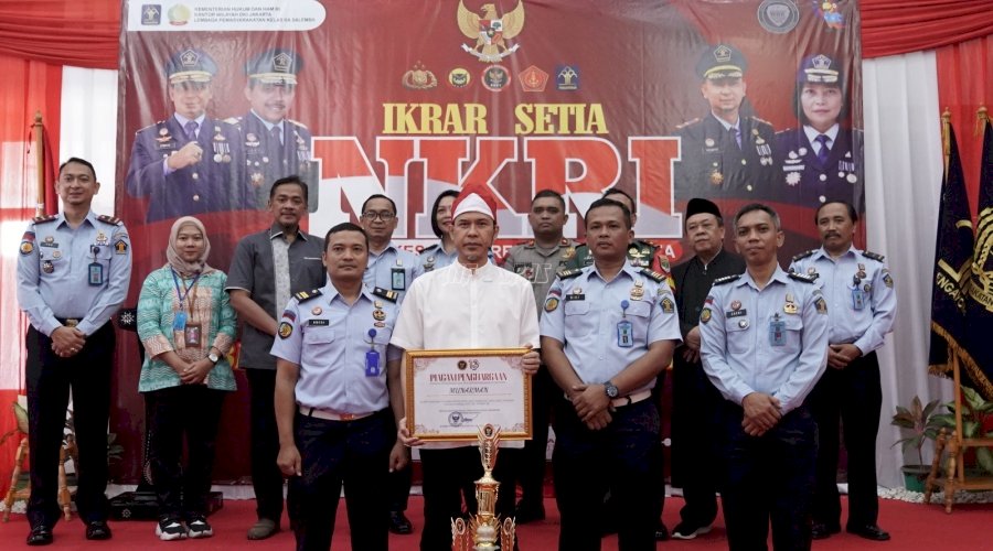 Eks Juru Bicara FPI, Munarman, Ucap Ikrar Setia NKRI di Lapas Salemba