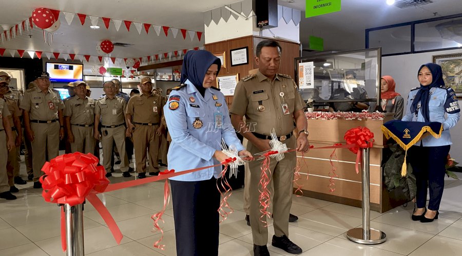 Ruang Layanan Terpadu Bapas Jaksel Diresmikan di PTSP Pemkot Jaksel