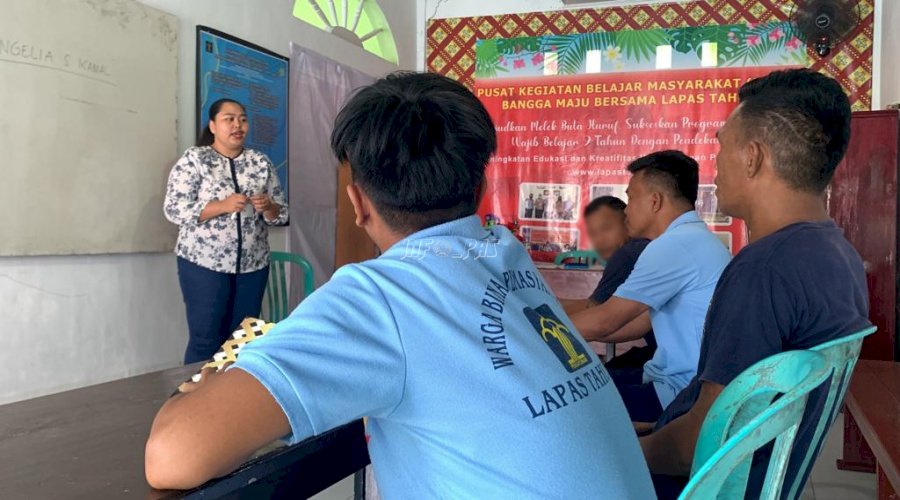 Warga Binaan Lapas Tahuna Antusias Mulai Kegiatan Belajar Angkatan ke-II