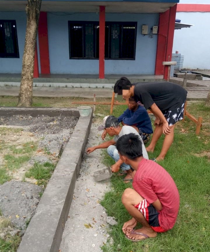 Anak Binaan LPKA Medan Dilatih Pengembangan Keahlian dan Kapabilitas Bidang Konstruksi