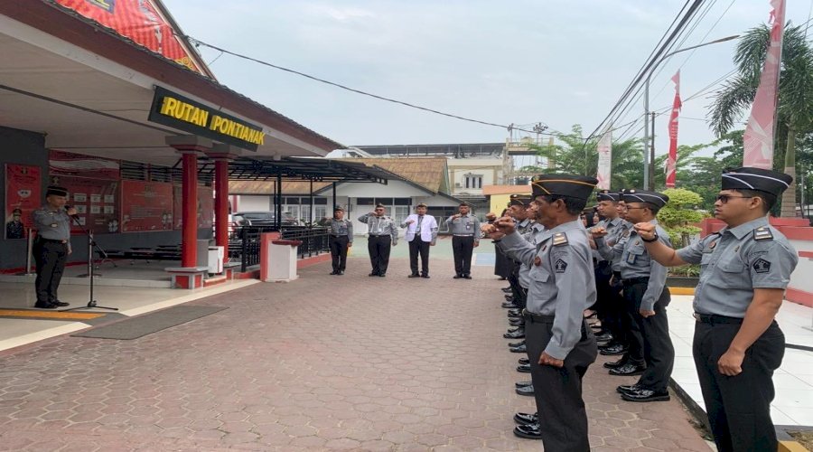 Karutan Pontianak Tegaskan Pentingnya Tri Dharma dan Ikrar Petugas Pemasyarakatan