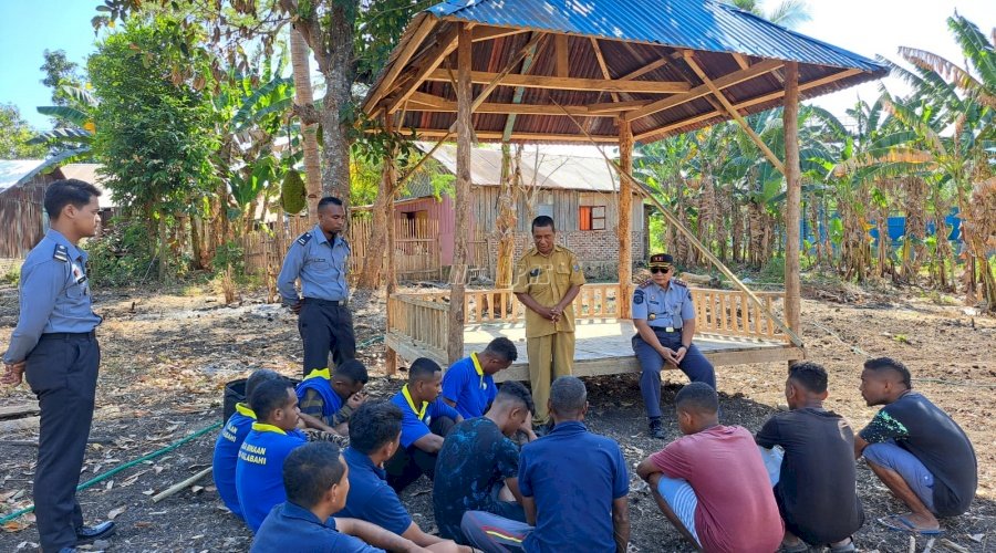 Latih Warga Binaan Bercocok Tanam, Lapas Kalabahi Datangkan PPL dari Distanbun Kab. Alor