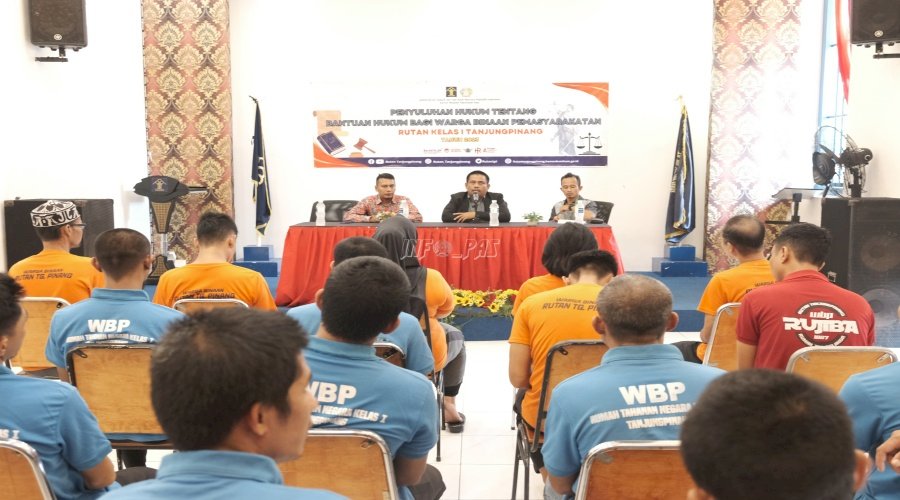 Beri Bantuan Hukum Gratis, Rutan Tanjungpinang Gandeng LBH Paham Kepri