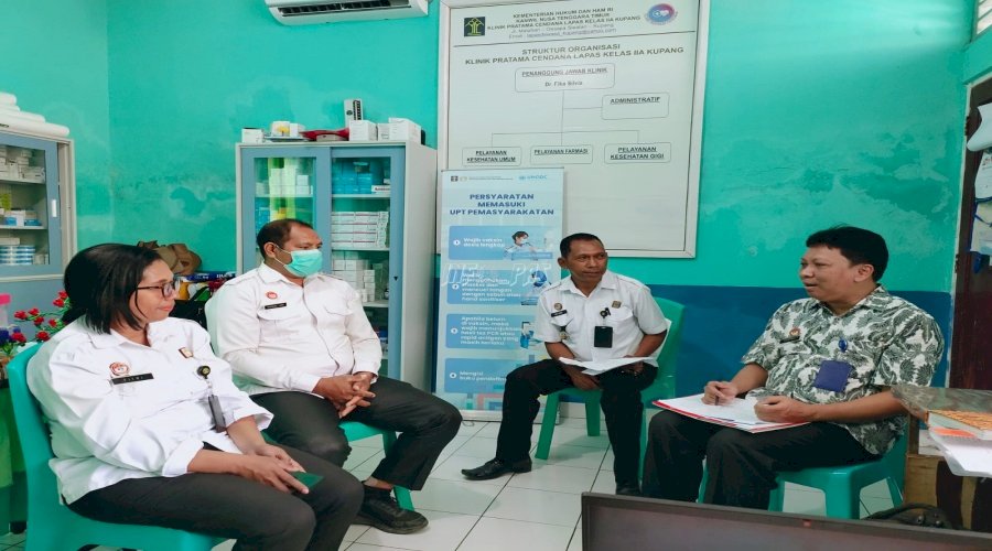 Lapas Kupang Kedatangan Tim Analis Puslitbangham, Ini yang Ditinjau