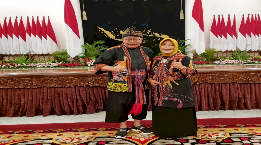 Batik GEMBOK Karya Warga Binaan Lapas Lombok Barat Tampil di Istana Negara