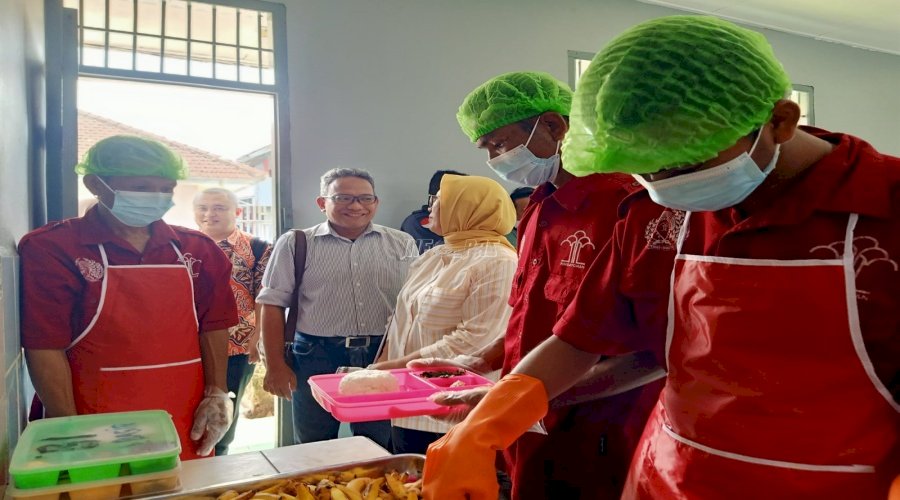 Dapur Lapas Tanjungpandan Raih Sertifikat Laik Hygiene Sanitasi Jasaboga