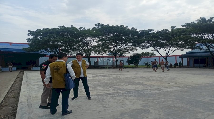 LPKA Medan Terima Penyerahan Pengelolaan Lapangan Futsal dari Yayasan Budha Tzu Chi