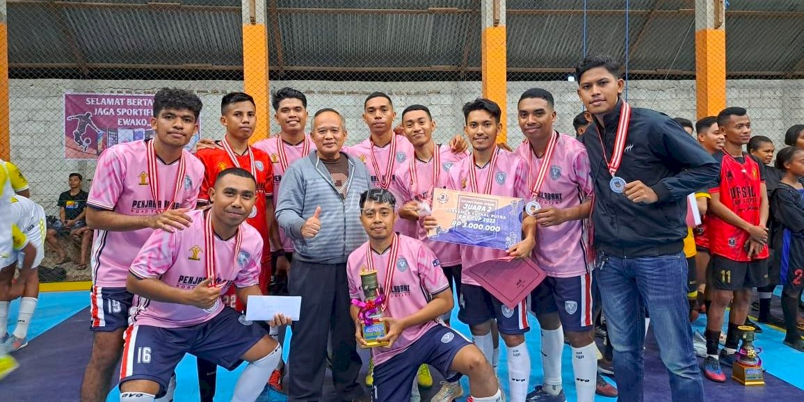 Tim Futsal Lapas Kalabahi Jadi Runner Up Turnamen BWR Cup Kabupaten Alor