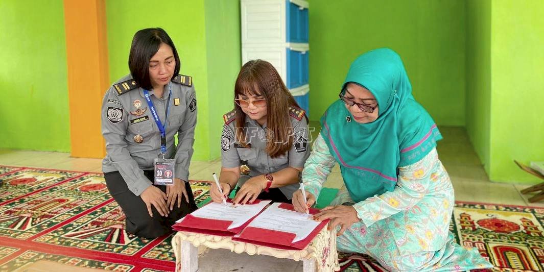 Tingkatkan Kualitas Warga Binaan, Lapas Perempuan Manado Jalin Kerja Sama dengan KICI