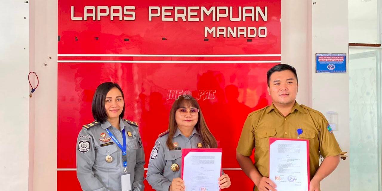 Lapas Perempuan Manado Gandeng Denny Smart Perjuangkan Pendidikan Warga Binaan