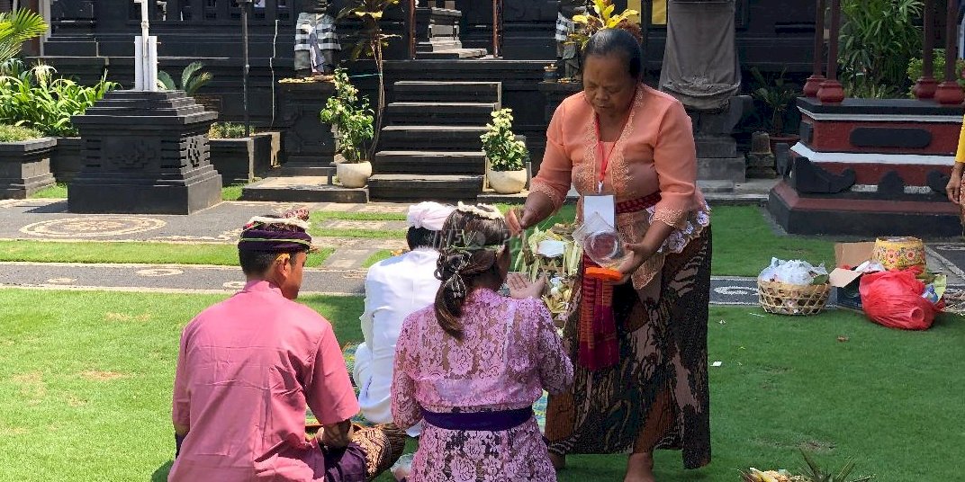 Sederhana dan Penuh Haru, Warga Binaan Menikah di Lapas Tabanan