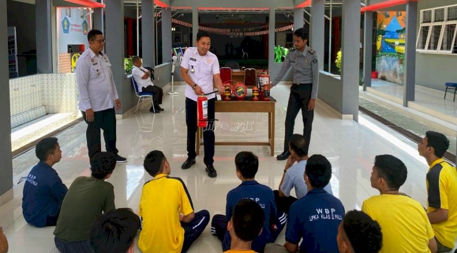 LPKA Palu Beri Edukasi Penanganan Api Ringan kepada Anak Binaan