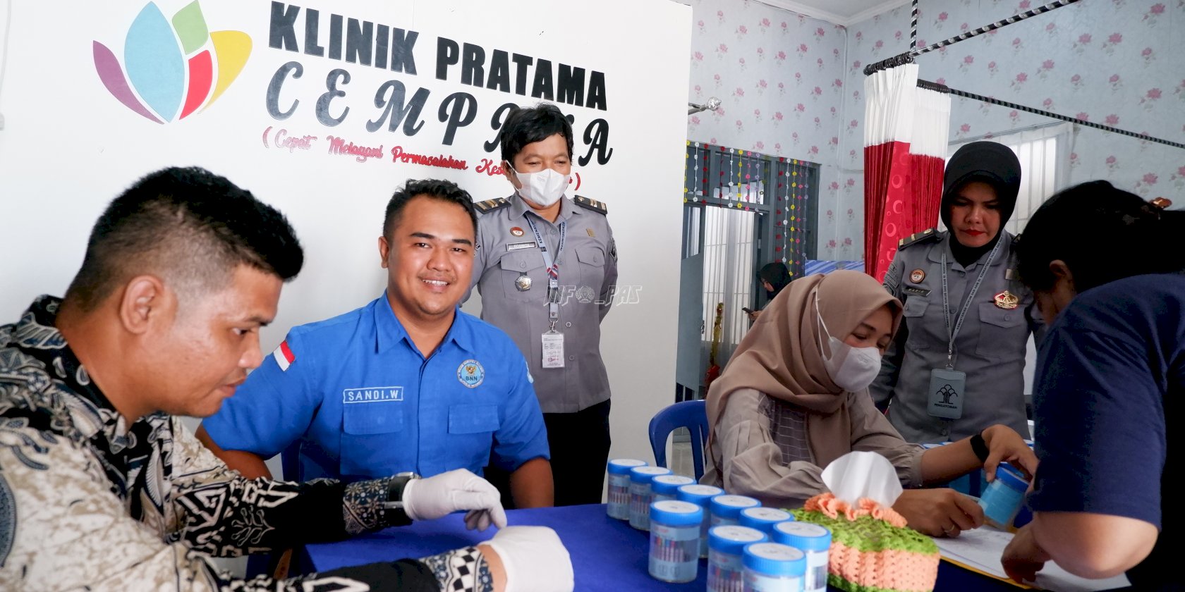 Sidak dan Tes Urine Warga Binaan, Lapas Perempuan Pangkalpinang Libatkan Divpas Babel dan BNNK Pangkalpinang