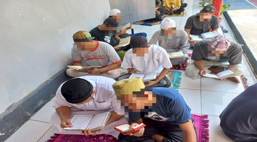 Warga Binaan Rutan Bantaeng Rutinkan Tadarus Al-Qur’an di Pagi Hari