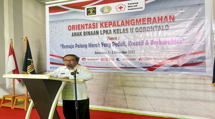 Gelar Orientasi Kepalangmerahan bagi Anak Binaan, LPKA Gorontalo Gandeng PMI Provinsi Gorontalo 