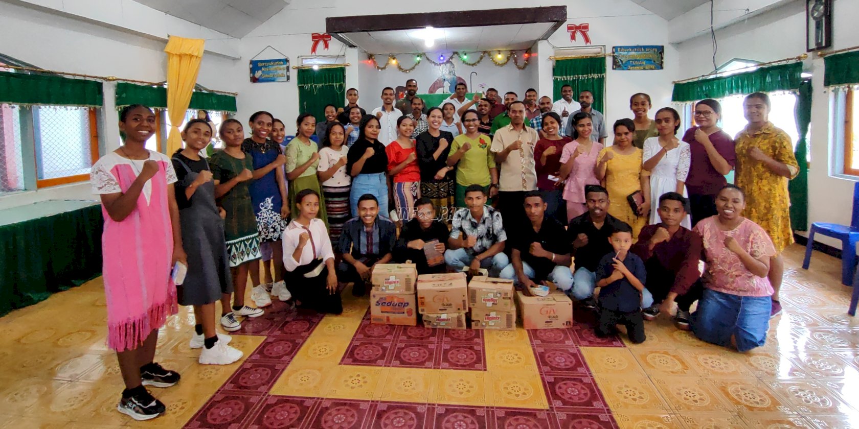 Warga Binaan Lapas Kalabahi Terima Bantuan MCK dari Pemuda GMIT Mebung 