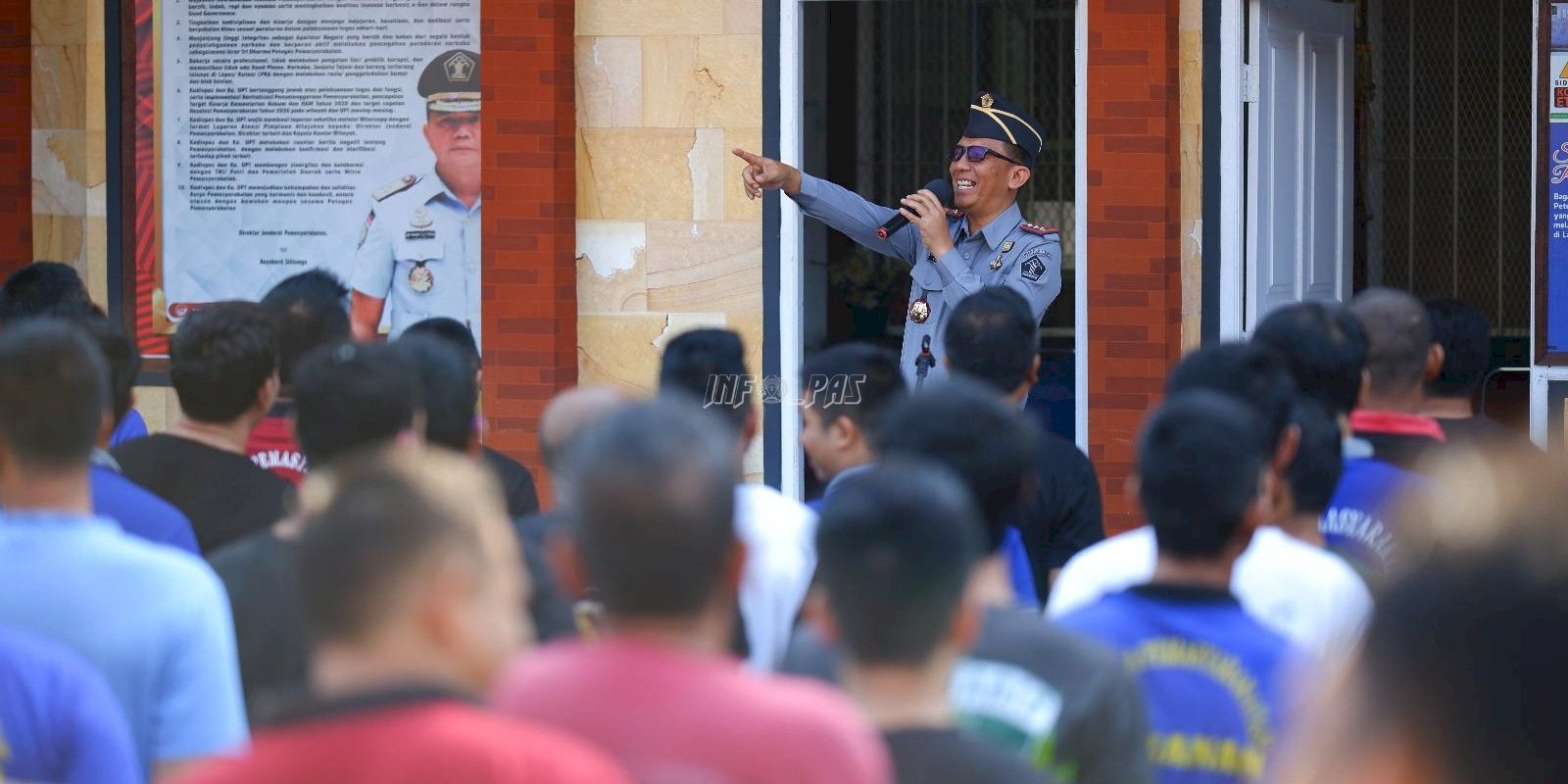 Perdana Menyapa, Kalapas Tabanan Dengarkan Keluh Kesah Warga Binaan