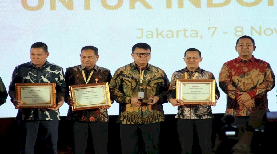 Kemenkumham Raih Penghargaan Terbaik I ITKP di Anugerah Pengadaan 2023