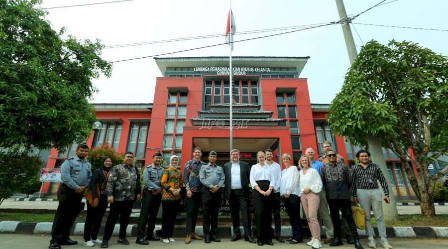 Belanda Terkesan Penanganan Warga Binaan Kasus Terorisme di Lapas Khusus Gunung Sindur