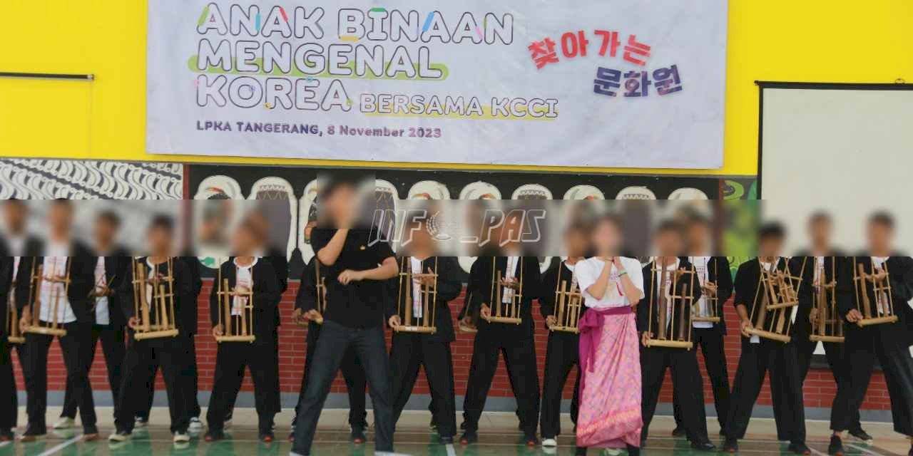 Anak Binaan LPKA Tangerang Mengenal Budaya Korea Bersama Korean Cultural Center Indonesia