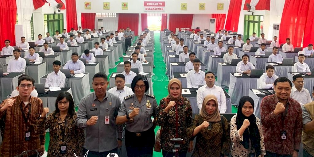 Pantau Tes SKD CPNS, Ini Pesan Direktur Yantah dan Lola Basan Baran