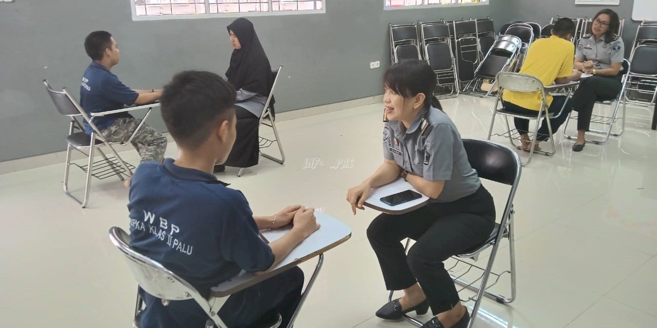 Dukung KLA, LPKA Palu Beri Bimbingan Konseling Lewat “Klaksson Mbak”