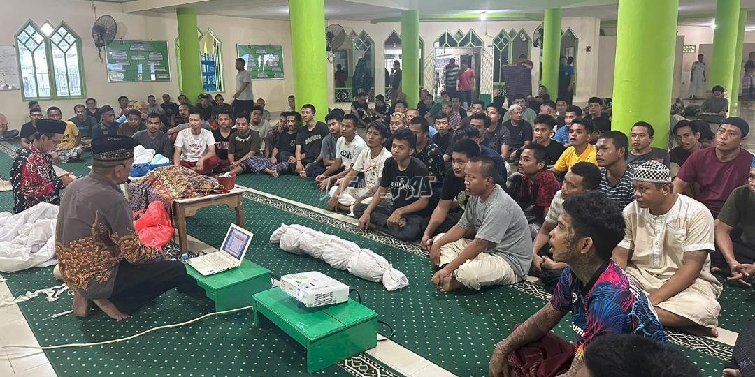 Warga Binaan Lapas Takalar Dilatih Mengurus Jenazah