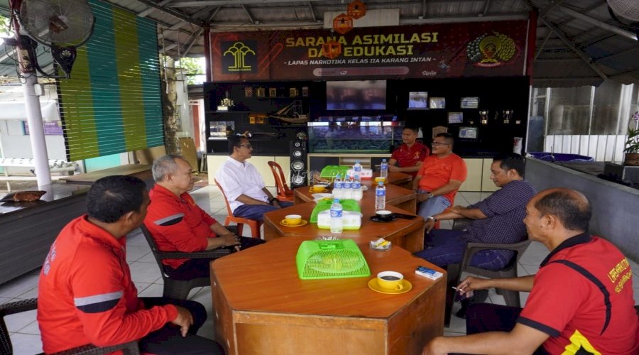 Disambangi Kakanwil Kalsel, Lapas Narkotika Karang Intan Tegaskan Komitmen Pembinaan