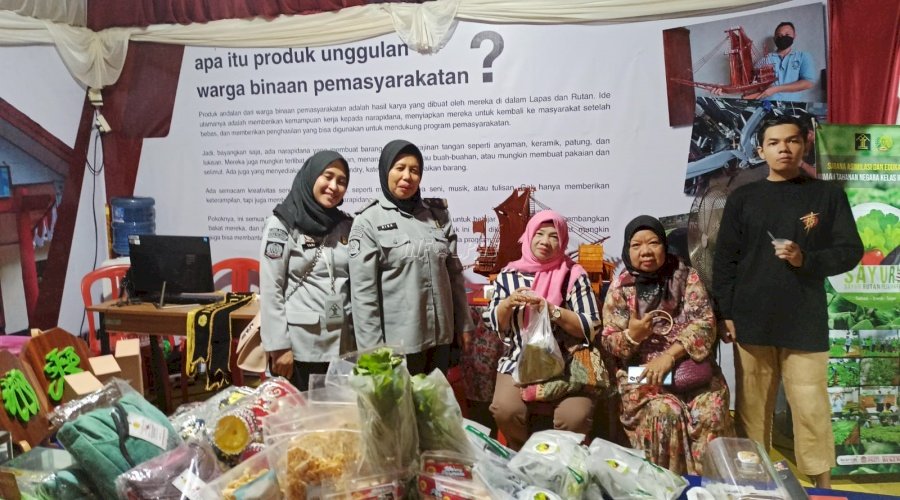 Stand Rutan Pelaihari Ramai Dikunjungi pada Expo Hari Jadi Kabupaten Tanah Laut Ke-58