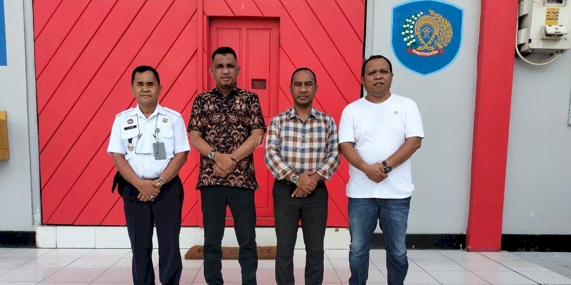 Jalin Silaturahmi, Kalapas Namlea Terima Kunjungan Ketua DPRD Buru