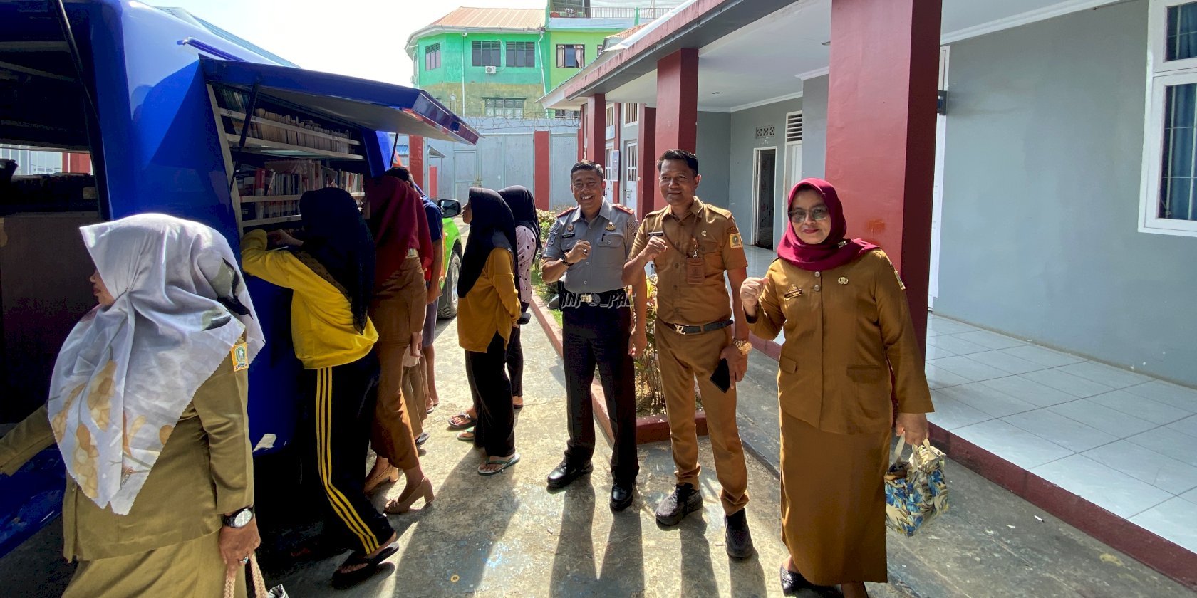 Tingkatkan Literasi Warga Binaan, Rutan Sinjai Hadirkan Perpustakaan Keliling