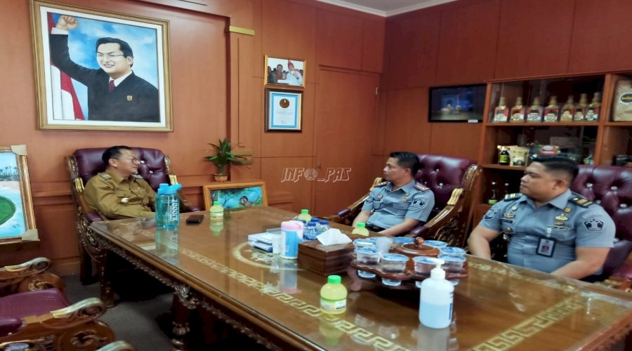 Sambangi Wakil Bupati Belitung, Ini Harapan Kalapas Tanjungpandan