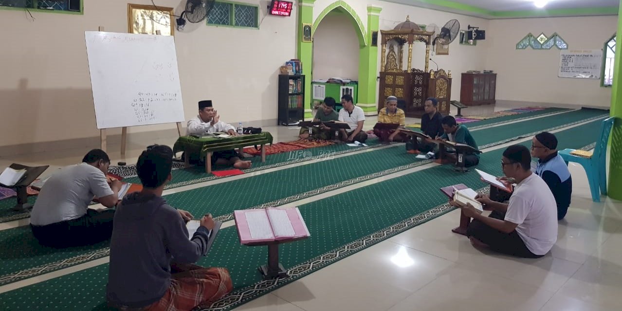 Perdalam Ilmu Agama, Warga Binaan Santri Lapas Takalar Ikuti Tarbiyah