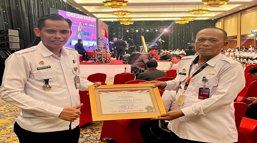 Usai Raih Penghargaan P2HAM, Rutan Sengkang Raih Predikat WBK Tahun 2023 