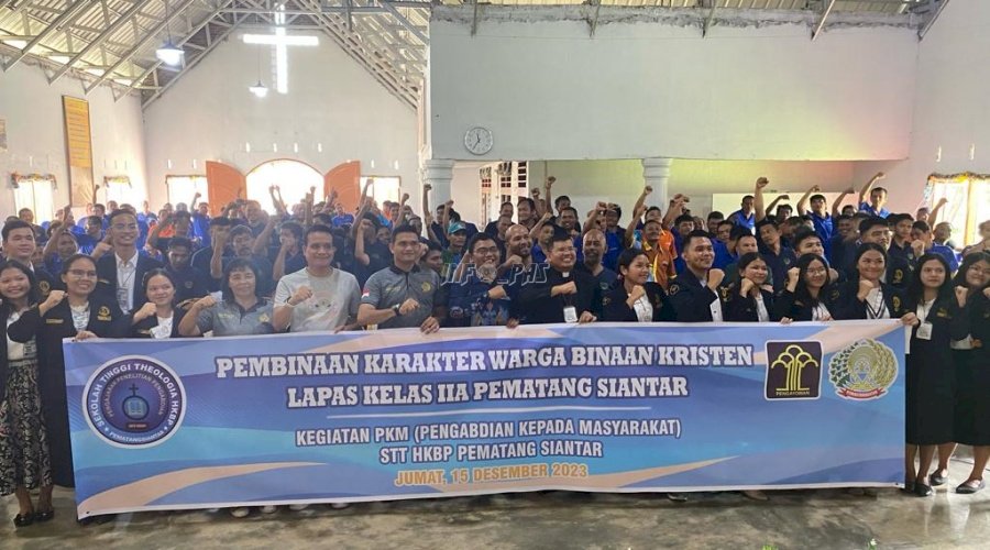 Lapas Pematang Siantar Terima Kunjungan PKM STT HKBP Pematang Siantar