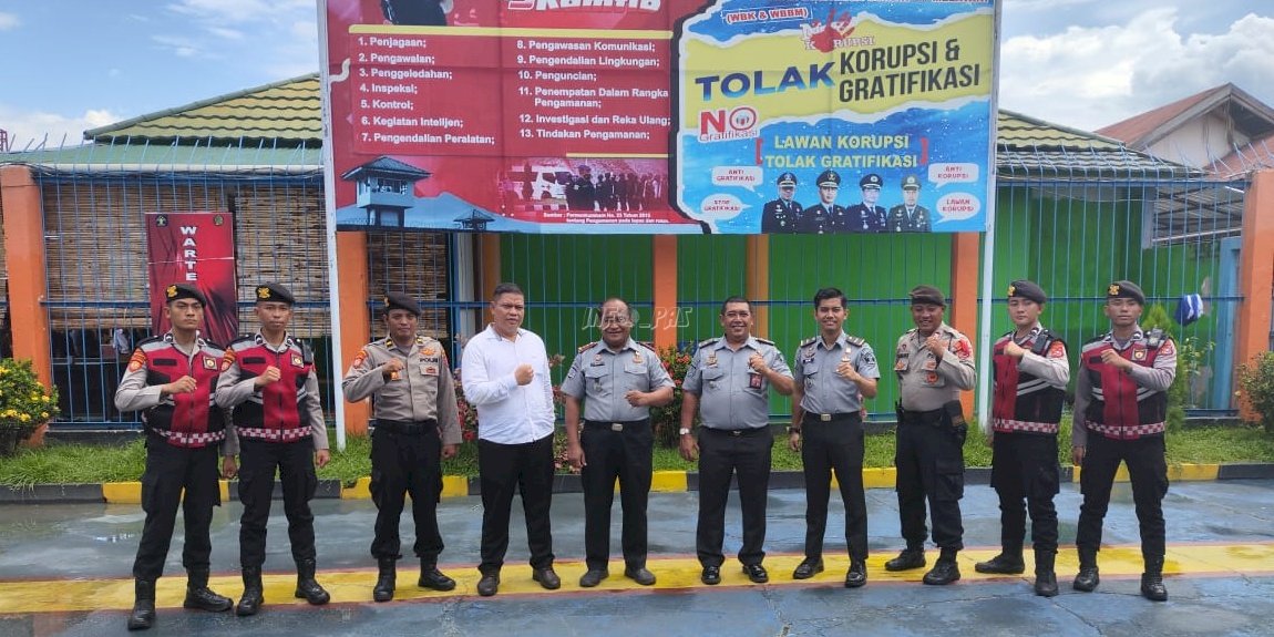 Rutan Unaaha dan Polres Konawe Koordinasikan Kamtib Jelang Natal dan Tahun Baru