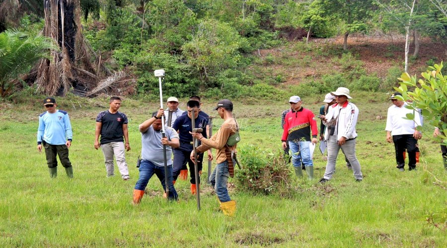 Lapas Bengkulu Gandeng BPN Lakukan Pengukuran Ulang Aset Lapas