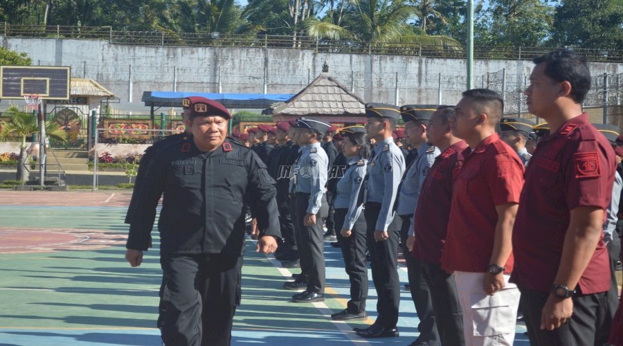 Hadapi Natal dan Tahun Baru, Lapas Narkotika Bangli Tambah Unsur Pengamanan