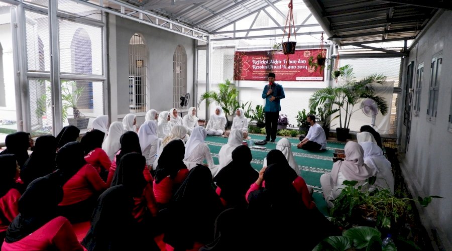 Undang Ustaz Kurnia, Lapas Perempuan Pangkapinang Gelar Ceramah Agama  
