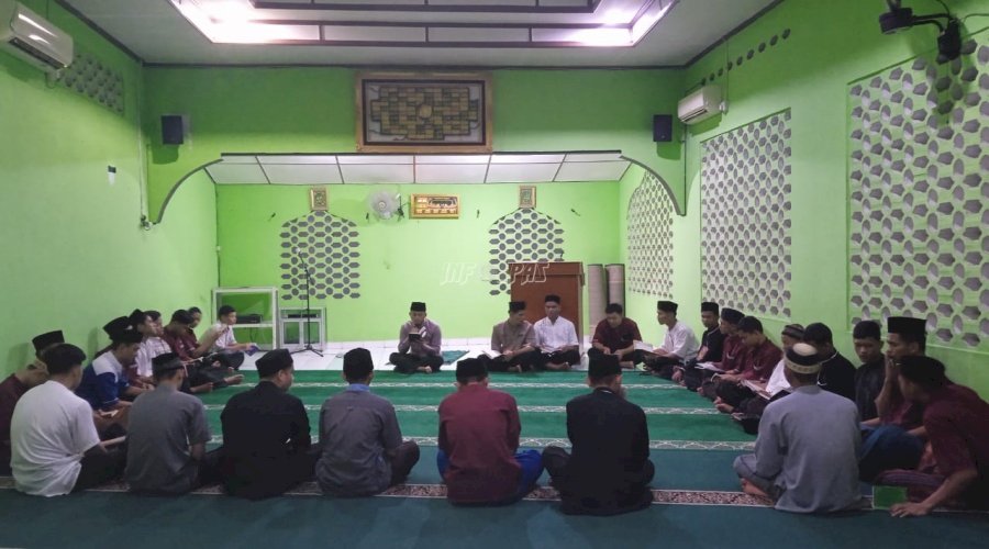 Anak Binaan LPKA Pangkalpinang Gelar Yasinan dan Doa Bersama 