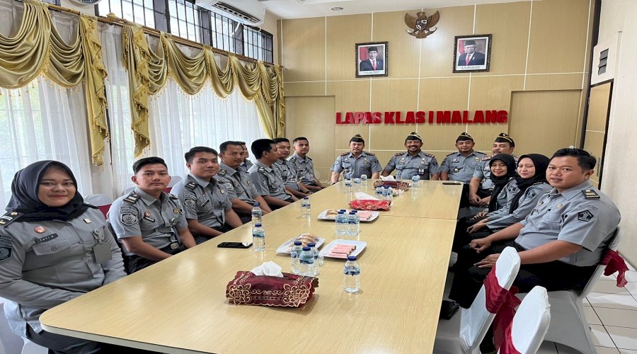 Demi Raih WBK, Lapas Narkotika Karang Intan Studi Tiru ke Lapas Malang