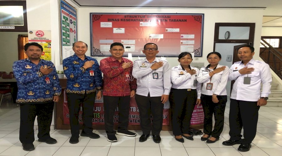 Lapas dan Dinkes Tabanan Bahas PKS dan Akreditasi Klinik Lapas