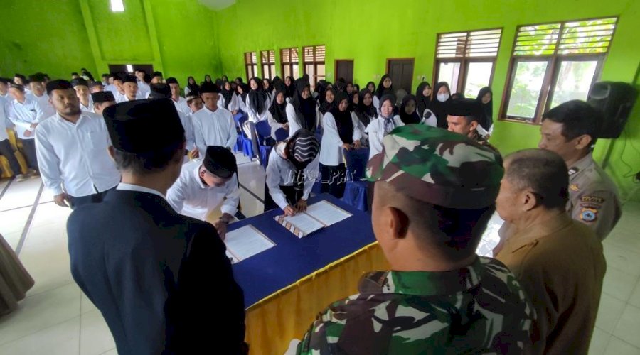 Lima Petugas Lapas Narkotika Karang Intan Dilantik sebagai PTPS Pemilu 2024