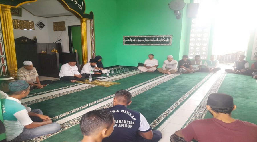 Perkuat Mental dan Spiritual Warga Binaan, Rutan Ambon Gandeng Kemenag Kota Ambon