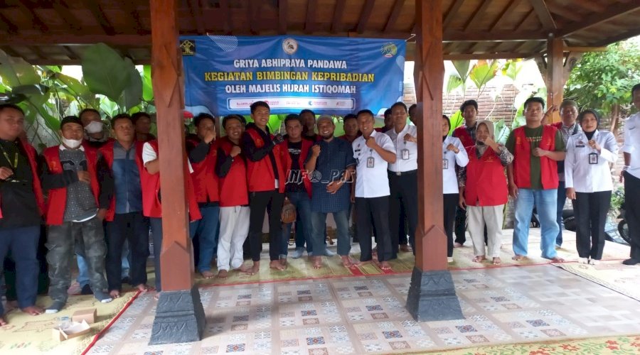 Kolaborasi Bimbingan Klien, Griya Abhipraya Pandawa Gandeng Majelis Istiqomah Hijrah
