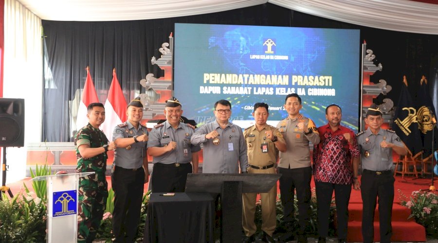 Peresmian "Dapur Sahabat" di Lapas Cibinong Tingkatkan Kualitas Makanan dan Kesehatan Warga Binaan