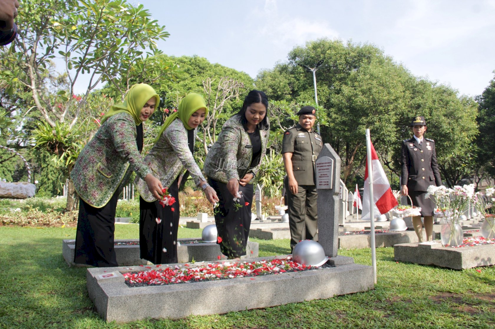 Ziarah Taman Makam Pahlawan, Momen Mengenang Pahlawan dan Memotivasi PIPAS