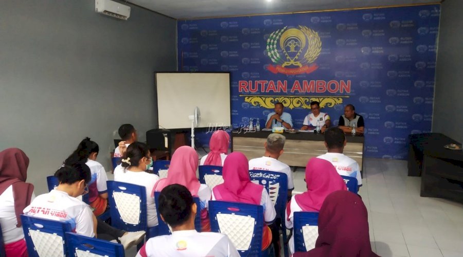Rutan Ambon Kedatangan Tim Sosialisasi P2HAM Kanwil Maluku